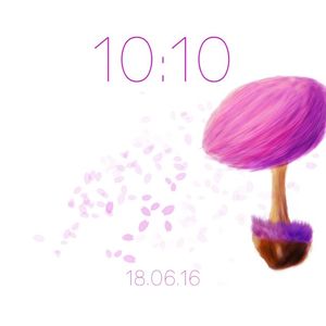 Purple Tree - Digital by Barti002