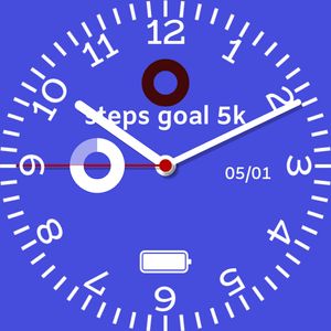 blue dial by Marv