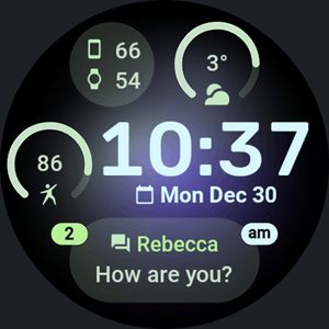 Aurora by amoledwatchfaces™