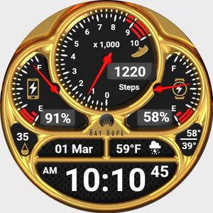 Speedo Moto 3D W Gold by Ray Hope
