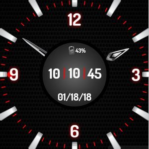 RK-BLACK&RED WATCH FREE by RK WATCH DESIGN