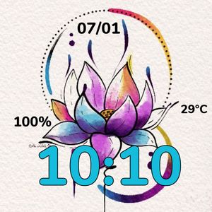 Flower Color Blue by Mel