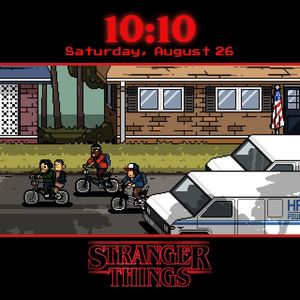 Stranger Things - Bike Chase by tr0n09