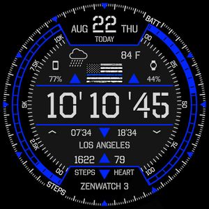 Tactical V0.4 Thin Blue Line by KC Designs