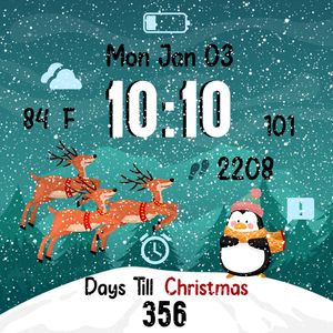 Reindeer Magic (Animated) by The Fitbit Gal™️