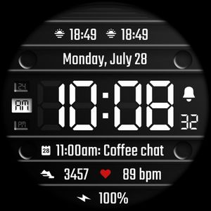 DADAM75: Digital Watch Face by DADAM Watch Faces