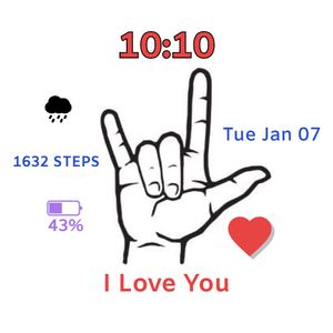 ASL I love you by Wila