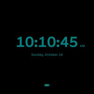 Digital Minimal Teal v2 by delete