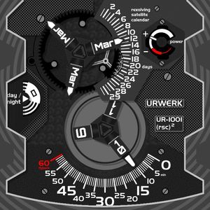 URWERK UR-1001 ZEIT DEVICE by Mellin
