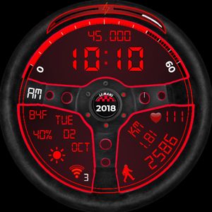 Le Mans - Red by Jean Pierre Verbesselt