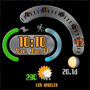 Whirling Seconds Weather by Brad C