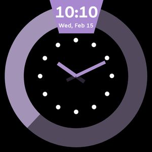 Omni-verse lavender Watchface by Lemon Impala