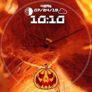 Pumpkin Time /Step Counter by Pumpkinhead_jack