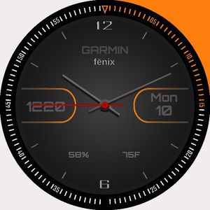 Garmin fenix - 2 (orange) by askpro