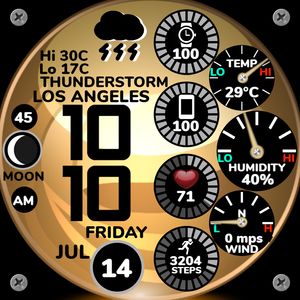 HI TEK 3 GOLD by Rock Ape Designs - RAD Watch Co.