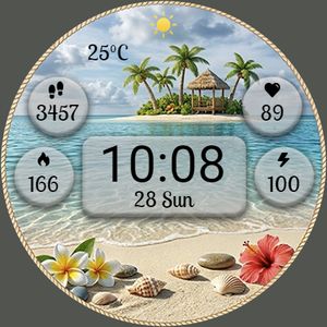 Tropical Summer by StarWatchfaces