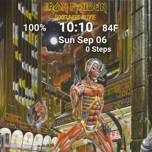 Iron Maiden Somewhere in Time by MrSig226