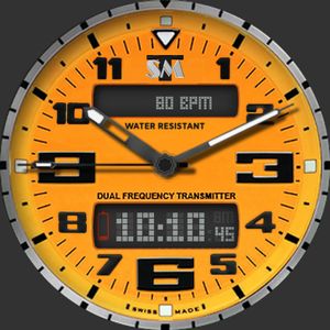 TSM002 Orange - Black LCD by TaSiMa