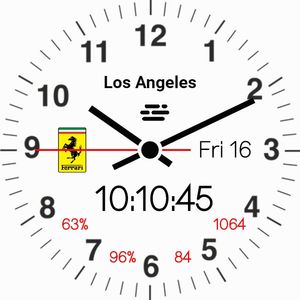 Ferrari Watchface by AG Software