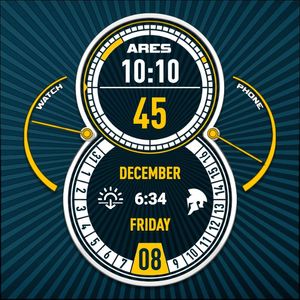 Ares - Big Date Blue Star by Harp0crate