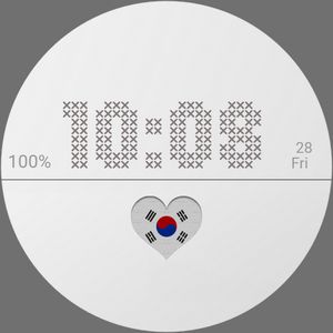 Korean Love Watch Face 🇰🇷 by CULTURXP