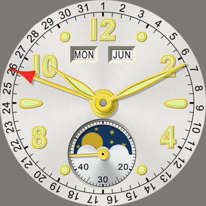 VR224F Day Date VII Moonphase by Vintage Recreations