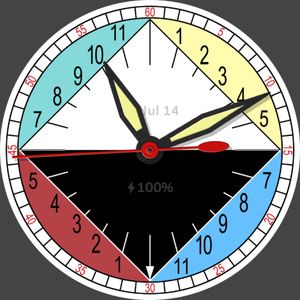 VR018 Colorful 24-Hour by Vintage Recreations