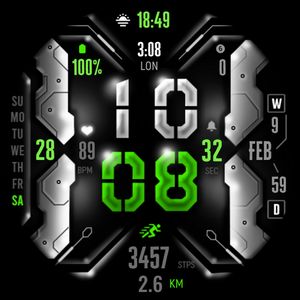 ML2U 392 Tactical Cyber Face by ML2U