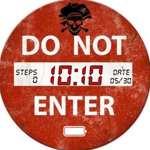 Do Not Enter Skull by Filipe
