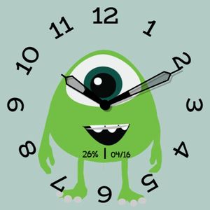 Mike Wazowski by Ginger