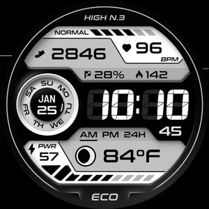 HIGH N.3 - Eco Series (FREE) by HIGH Watch Faces