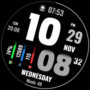 WFP 219 Stylish watch face by WFProduction by Alexandr Kovalev