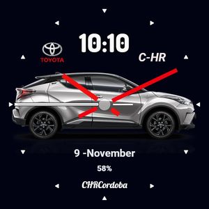 Toyota CHR negro by TOMAS