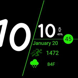 RK-WHITE AND GREEN WATCH FREE by RK WATCH DESIGN