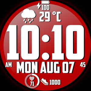 BIG BLOCK RED by Rock Ape Designs - RAD Watch Co.