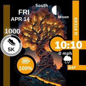 Fire Tree Watch by Adrian