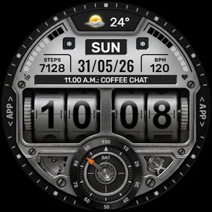 WFP 348 FLIP Watch Face by WFProduction by Alexandr Kovalev