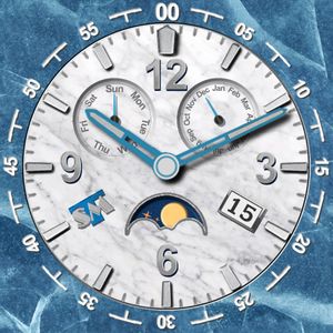 TSM Marble White-Blue by TaSiMa