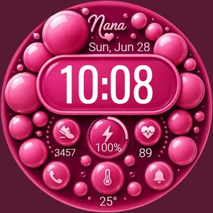 nana.pink.bubbles by Nana