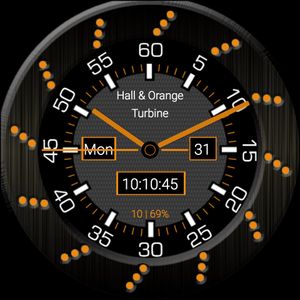 Hall & Orange Turbine by Michael Williams