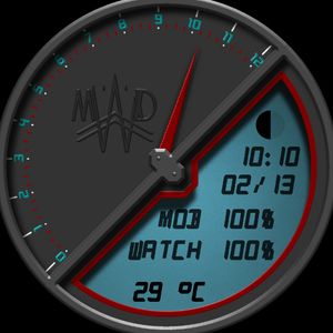 Half and Half mk2 by MAD MAX WATCHES