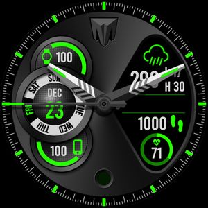 HY001 Black/Green V2 by Merge Labs