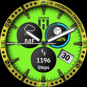 SportsSX Fluro Green HD by Hosfam Designs