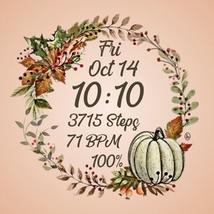 Harvest Wreath Backgrounds by Linlay Designs™