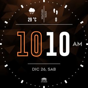 Arkam digital, orange version by ATHRON design, by Federico Gamberini
