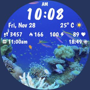 Live Aquarium Animated WF by StarWatchfaces