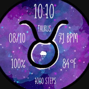 Galaxy Zodiac-Taurus by Ginger