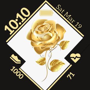 Metallic Rose by Chunkymo