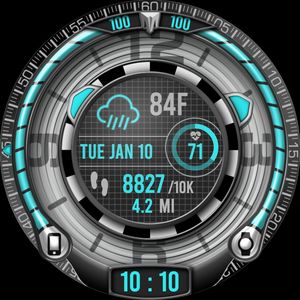 HY002 Silver/Blue by Merge Labs