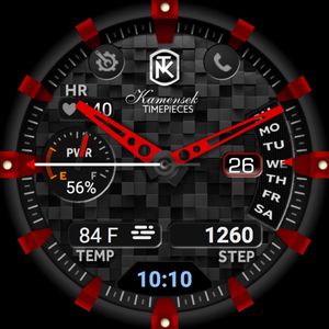 KT Carbon Fiber Redux by Kamensek Timepieces